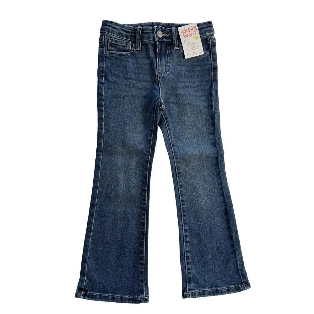 Jumping Beans GIRLS SIZE 4 Denim Bootcut Jeans